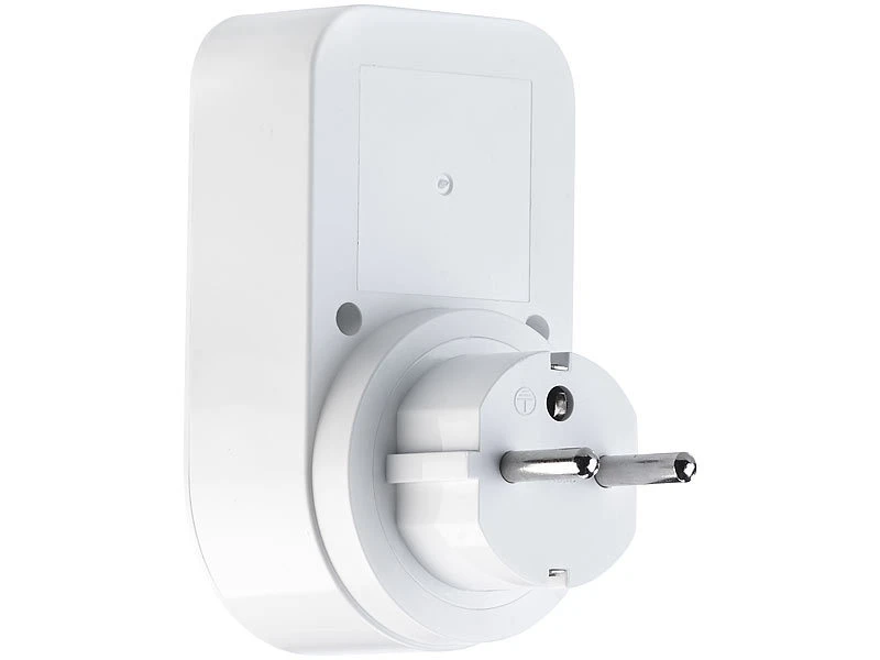 Luminea Home Control Dimmbare Steckdose:Smarte WLAN-Dimmer-Steckdose Mit Phasenabschnittsdimmer Bis 200 W, App - Image 6