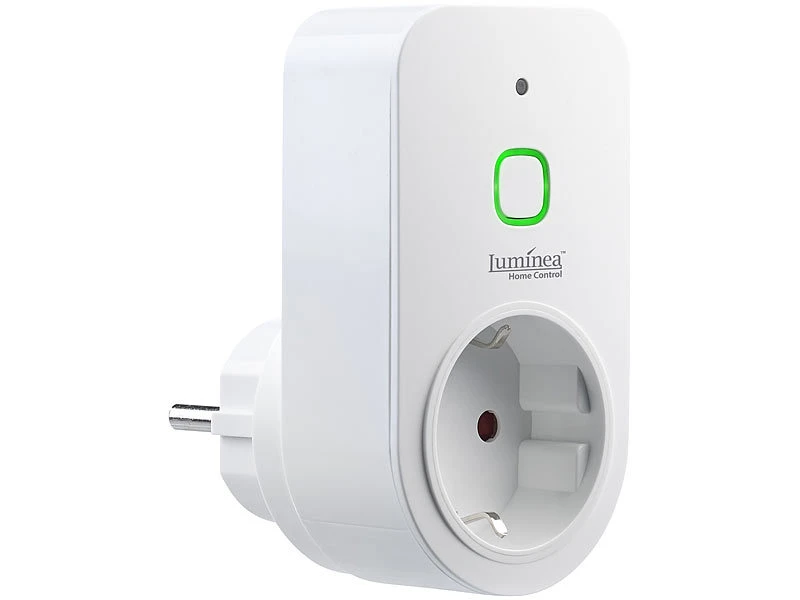 Luminea Home Control Dimmbare Steckdose:Smarte WLAN-Dimmer-Steckdose Mit Phasenabschnittsdimmer Bis 200 W, App - Image 9