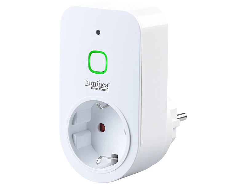 Luminea Home Control Dimmbare Steckdose:Smarte WLAN-Dimmer-Steckdose Mit Phasenabschnittsdimmer Bis 200 W, App - Image 10