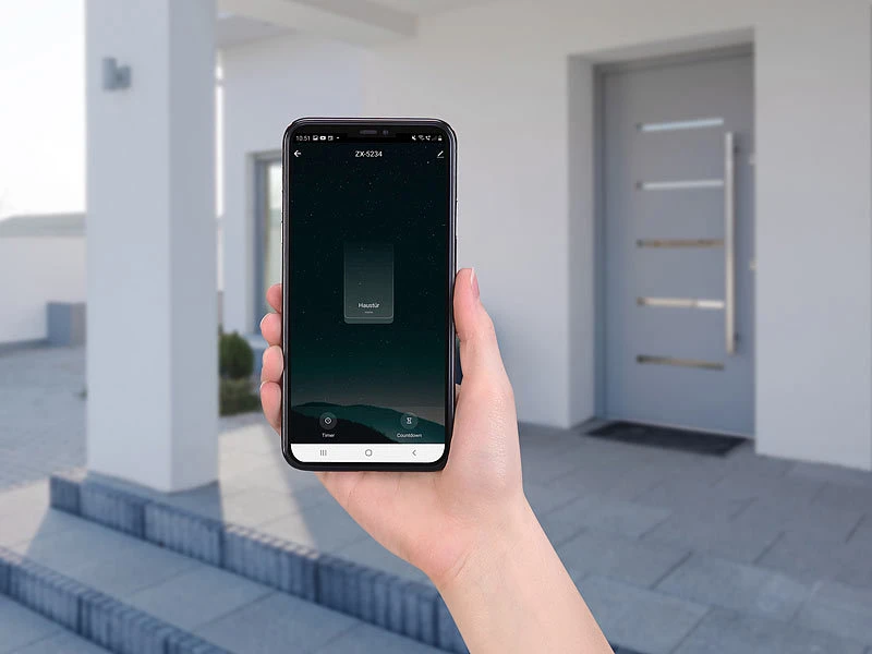 VisorTech Smarthome Türöffner:WLAN-Adapter Zur Sprach- Und App-Steuerung Elektronischer Tür-Öffner - Image 5