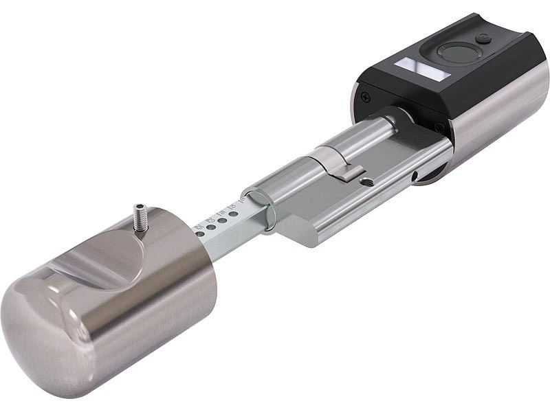 VisorTech Türschloss:Elektronischer Tür-Schließzylinder Mit WLAN-Gateway, Fingerscan, App - Image 20