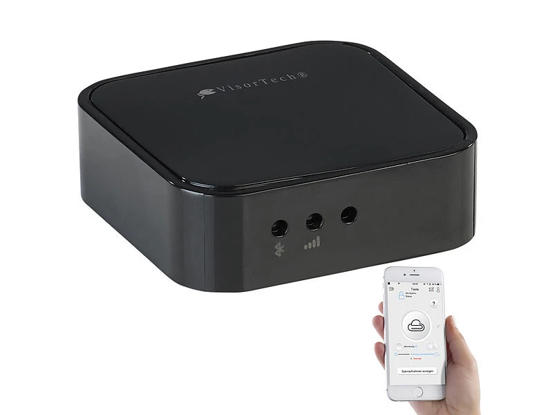 VisorTech Türschloss:Elektronischer Tür-Schließzylinder Mit WLAN-Gateway, Fingerscan, App - Image 8