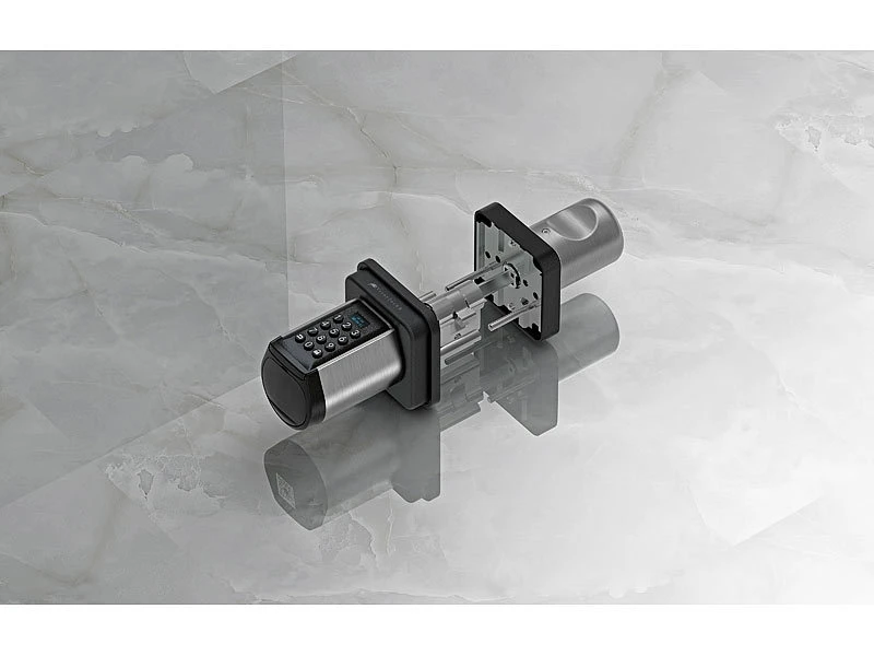VisorTech Türschloss Mit Schlüssel:Elektronischer Tür-Schließzylinder, Code, 2 Schlüssel, IP44, M Gateway - Image 13