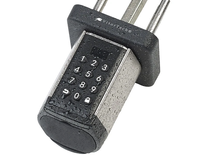 VisorTech Türschloss Mit Schlüssel:Elektronischer Tür-Schließzylinder, Code, 2 Schlüssel, IP44, M Gateway - Image 18