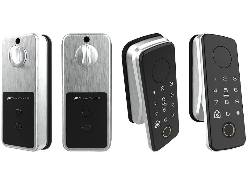 VisorTech Zahlentürschloss:Motorbetriebener ZigBee-Schließzylinder, Code, Fingerprint, App, IP55 - Image 12