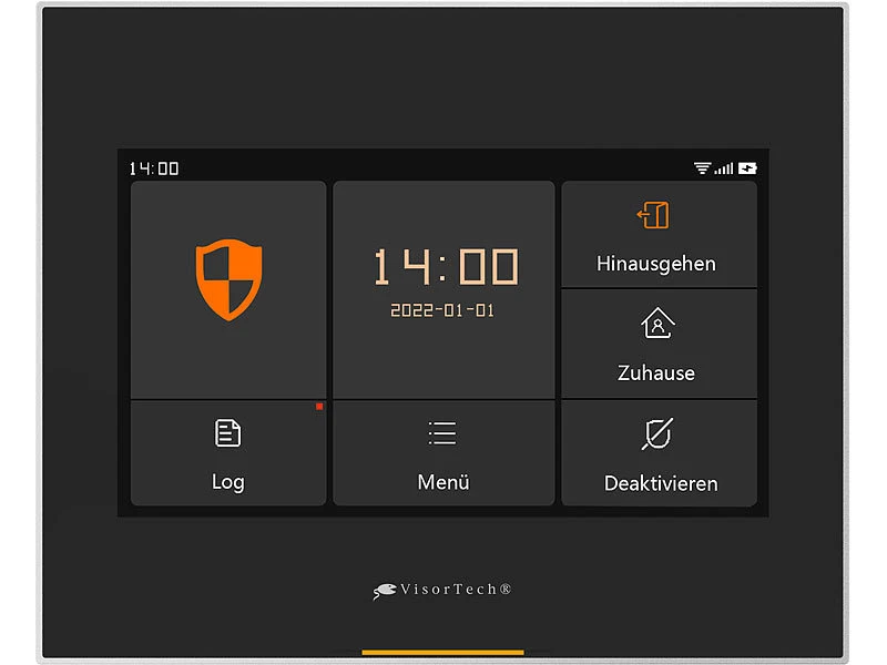VisorTech Alarmsystem:14-tlg. Funk-Alarmanlage: 11 Sensoren, 2 Fernbedienungen, GSM WLAN App - Image 19