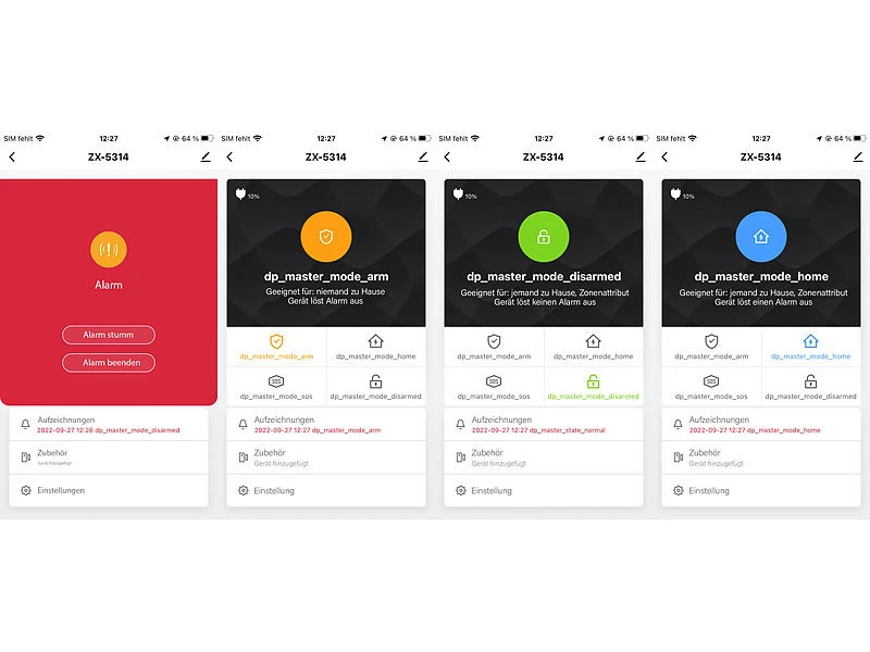 VisorTech Alarmzentrale:WLAN-Alarmanlage Mit Funk-Anbindung, App, Sprachsteuerung - Image 11
