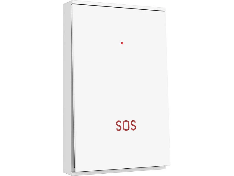 VisorTech Alarmanlage Drahtlos:13-teiliges Funk-Alarmanlagen-Set: 11 Sensoren, SOS-Taster, WLAN, App - Image 4