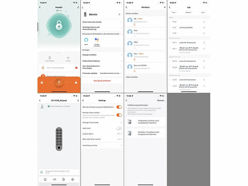 VisorTech Smart Lock:Türschlossantrieb Mit PIN-Code, Fingerabdruck-Sensor Und WLAN-Gateway - Image 18