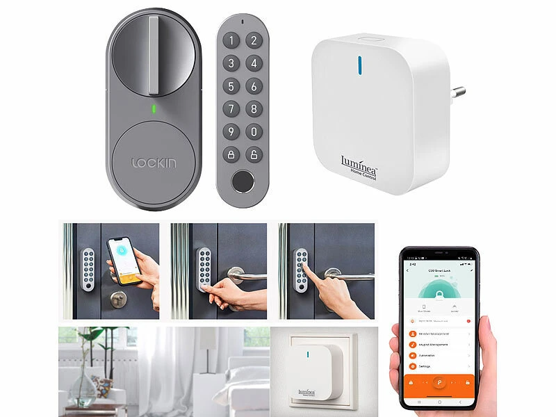 VisorTech Smart Lock:Türschlossantrieb Mit PIN-Code, Fingerabdruck-Sensor Und WLAN-Gateway - Image 2