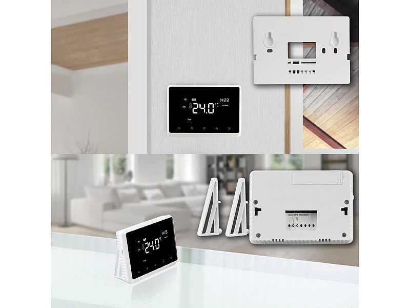 Revolt Raumthermostat Gastherme:Funk-Thermostat Mit WLAN Und App Für Gastherme Und Wasserboiler - Image 4