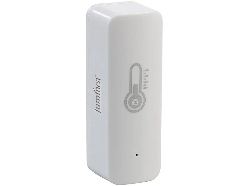 Luminea Home Control Temperatur Datenlogger:4er-Set ZigBee-Temperatur- & Luftfeuchtigkeits-Sensoren Mit App - Image 7