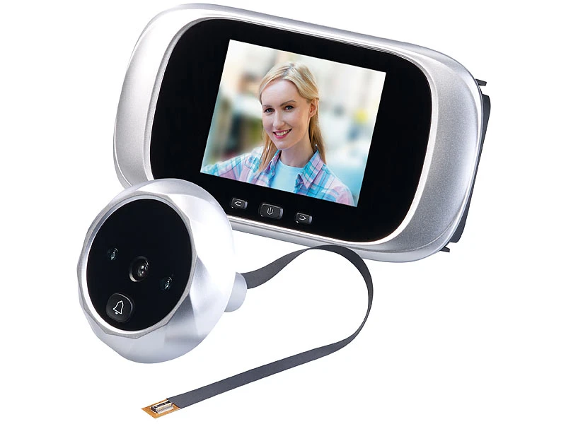 Somikon Tuerspion:Digitale Türspion-Kamera Mit 7,1-Versandrückläufer - Image 8