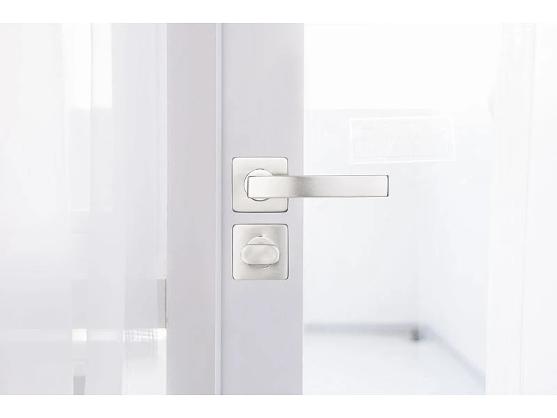 AGT Türbeschlag Rostfrei:8er-Set Edelstahl-Türbeschläge Für Alle Innen-Türen, Mit 8 Türklinken - Image 15