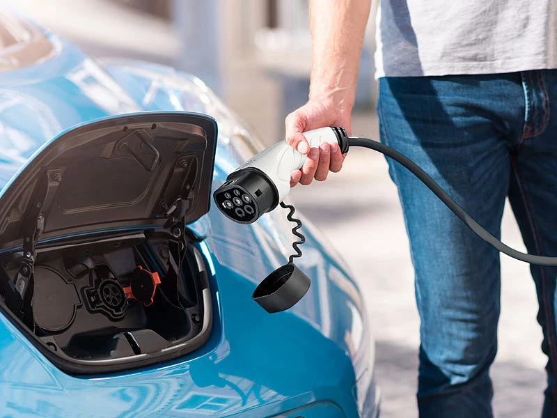 Revolt E-Auto-Wallbox:WLAN-Wallbox Für E-Autos, Typ 2, Bis 11 KW, 3-phasig, 5 M Ladekabel - Image 5